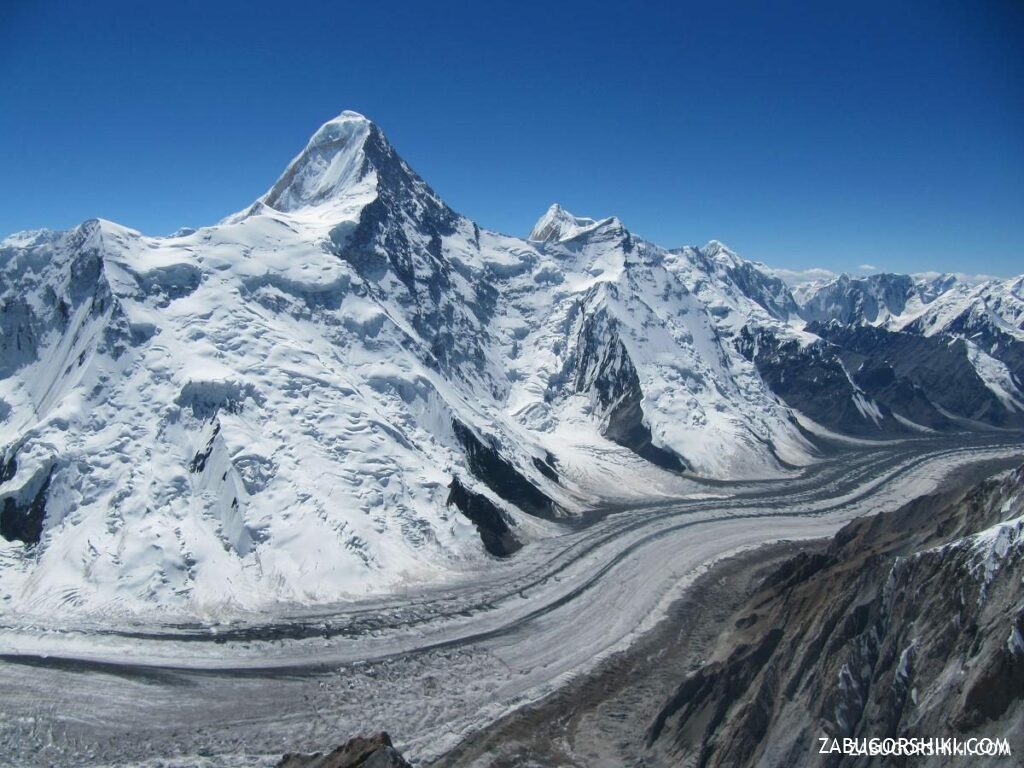 The highest mountain in Kazakhstan