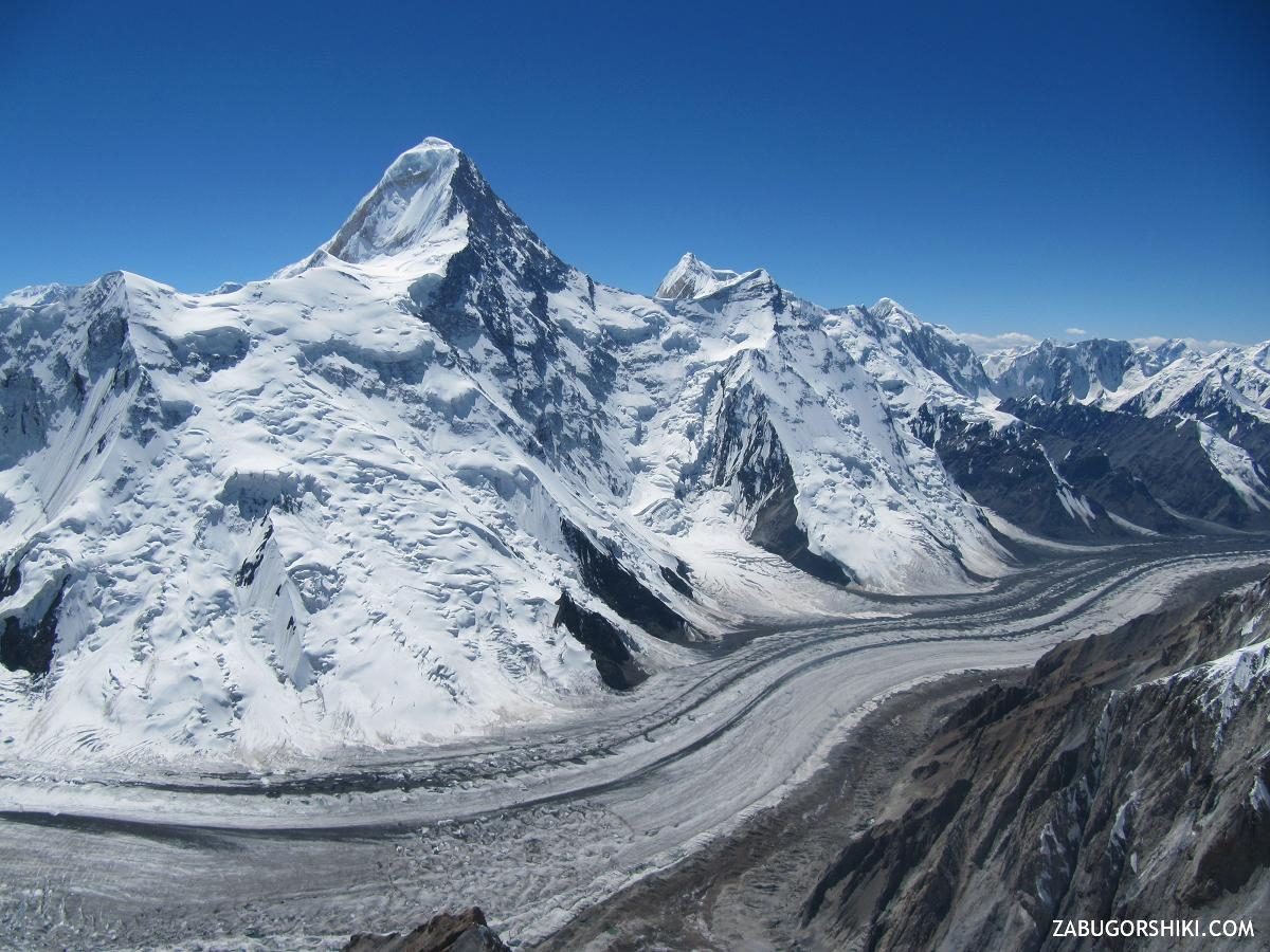 The highest mountain in Kazakhstan