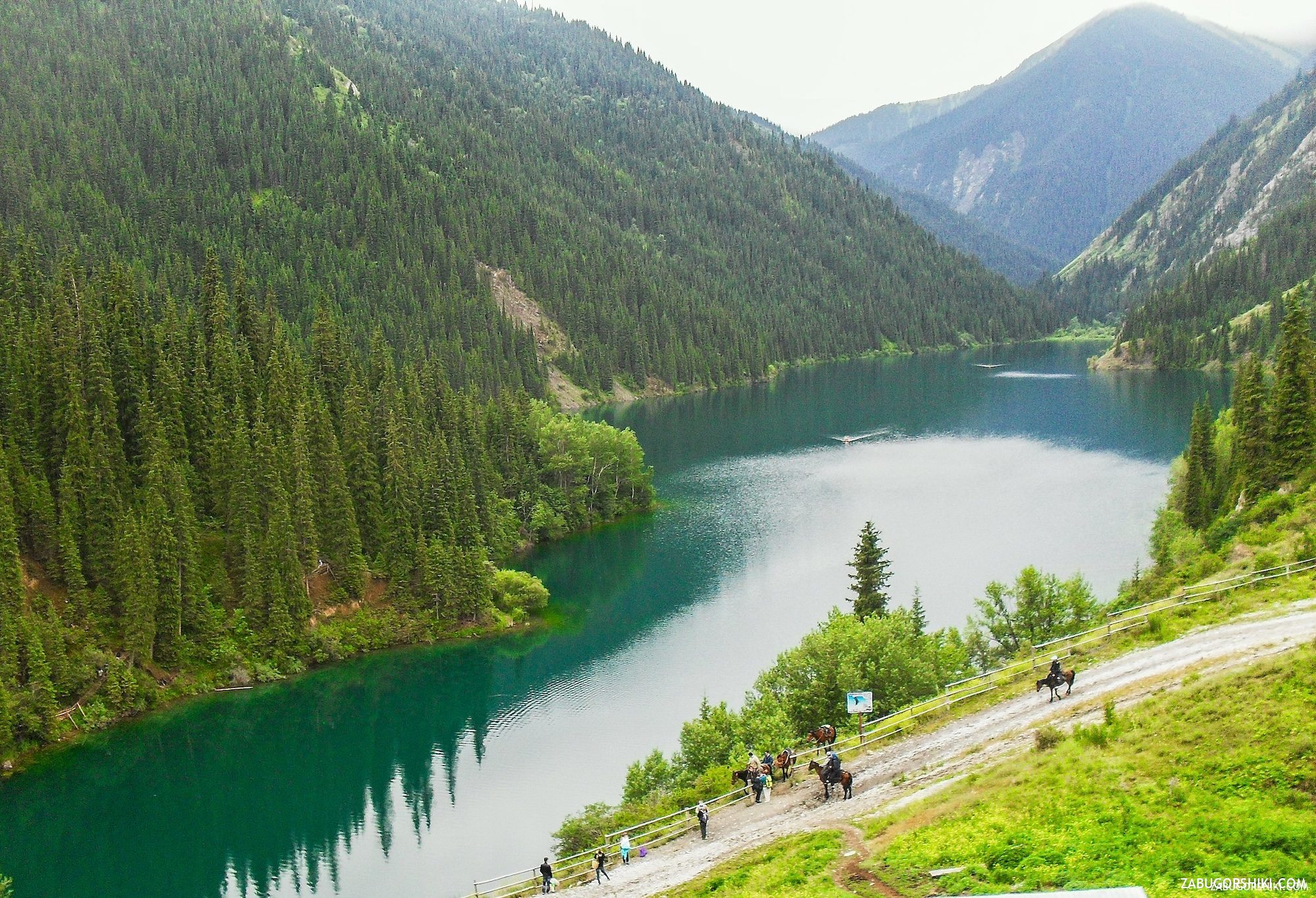 Kolsai Lakes, Kaindy (Sunken Forest), and Charyn Canyon near Almaty