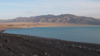 Bartogai Reservoir: Turquoise Water at the Foot of the Assy Road