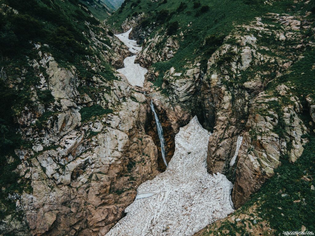 Верхний Бутаковский водопад с дрона